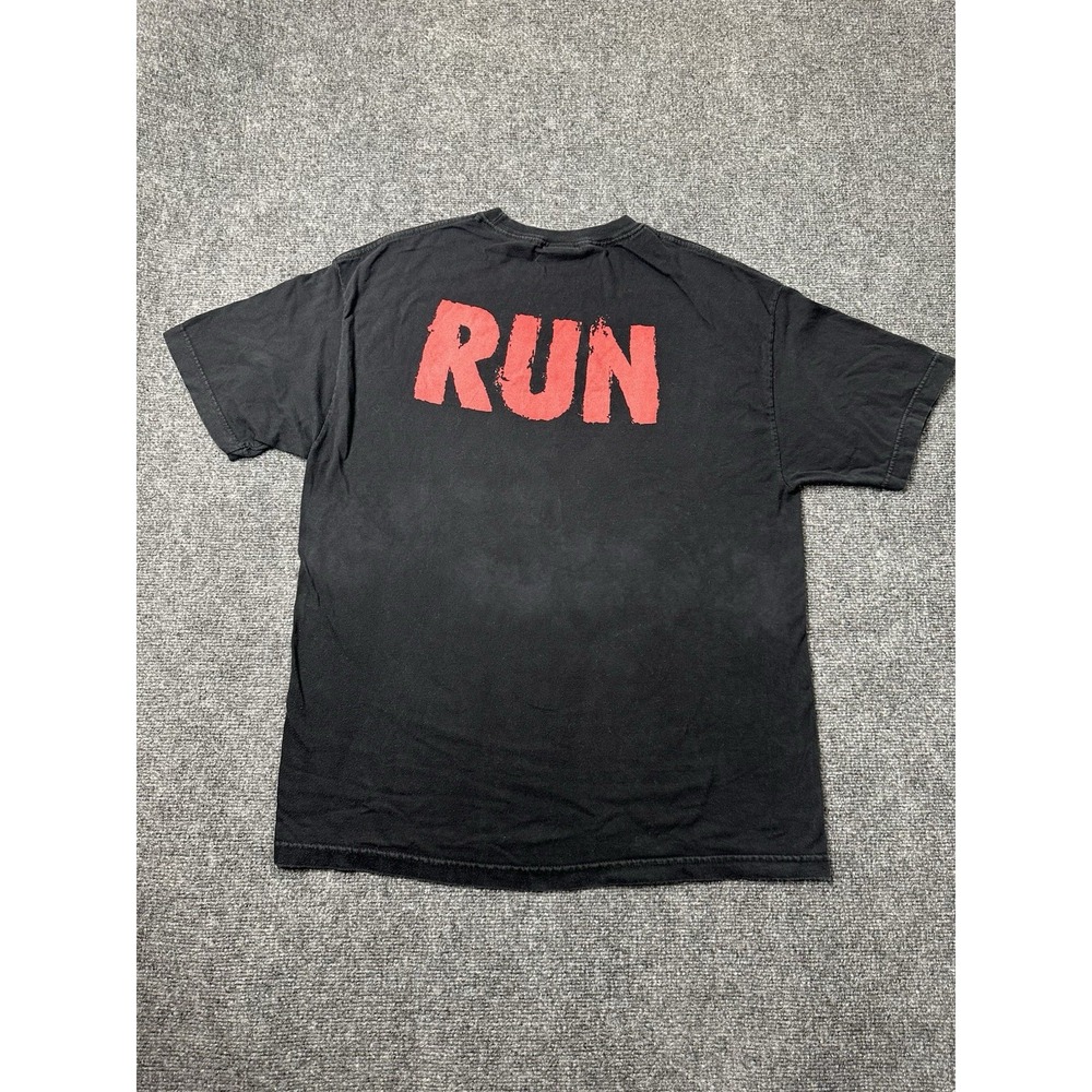 Mens T-Shirt OOG The Bounty Hunter Black Graphic Print, Size XL